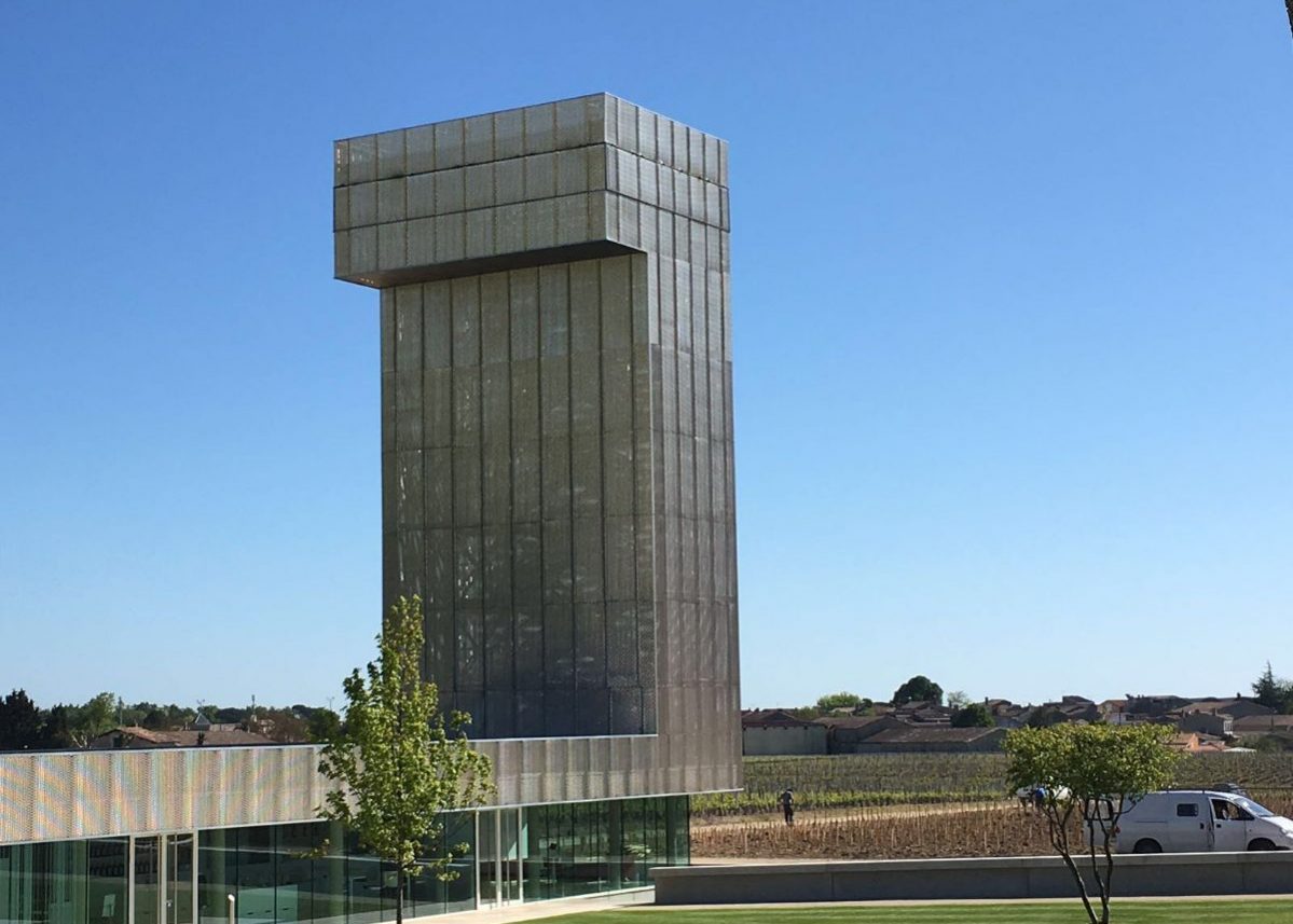 expanded metal tower Chȃteau Gruaud Larose Fratelli Mariani